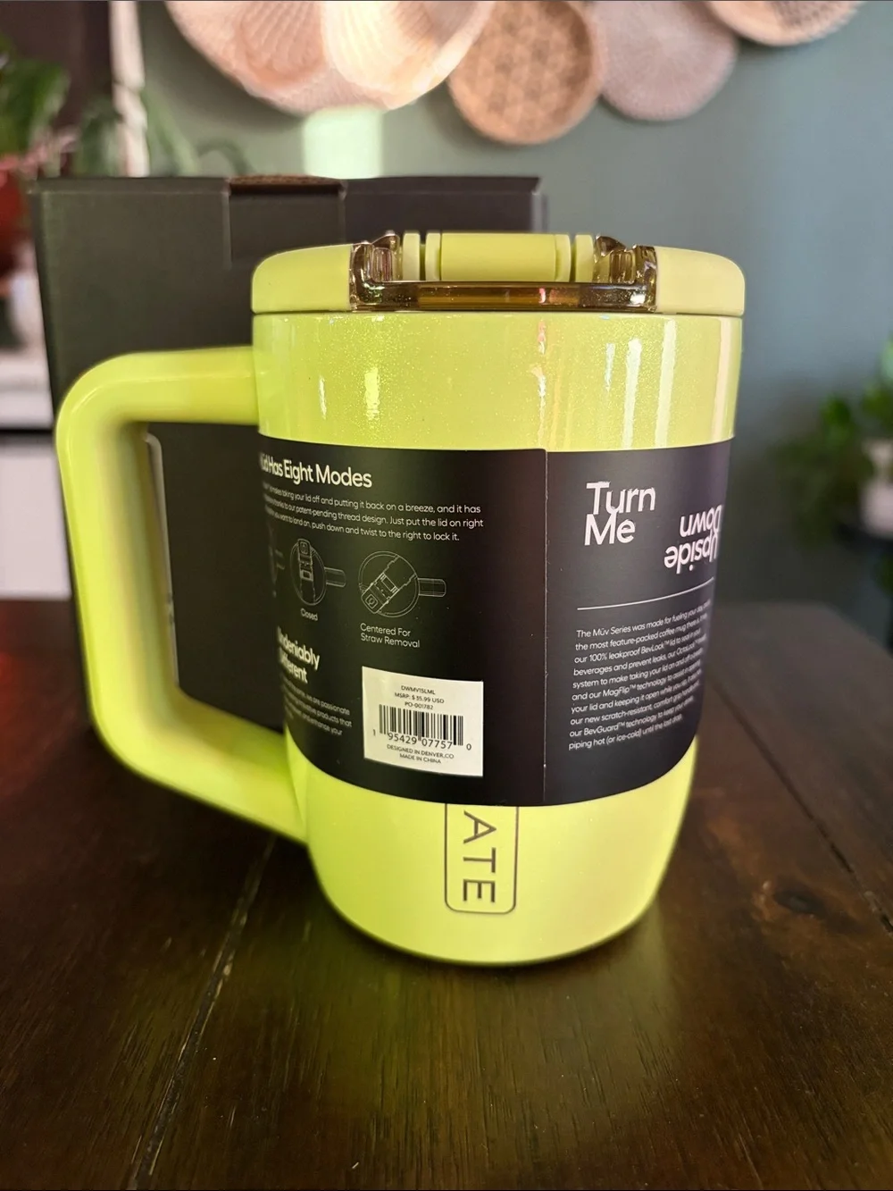 BrüMate Müv 15oz in Lemon Lime! New!